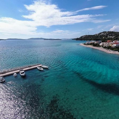 Relaxing Whole Top Floor Apartment By The Sea Zaboric Esterno foto