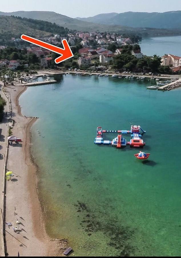 Relaxing Whole Top Floor Apartment By The Sea Zaboric Esterno foto
